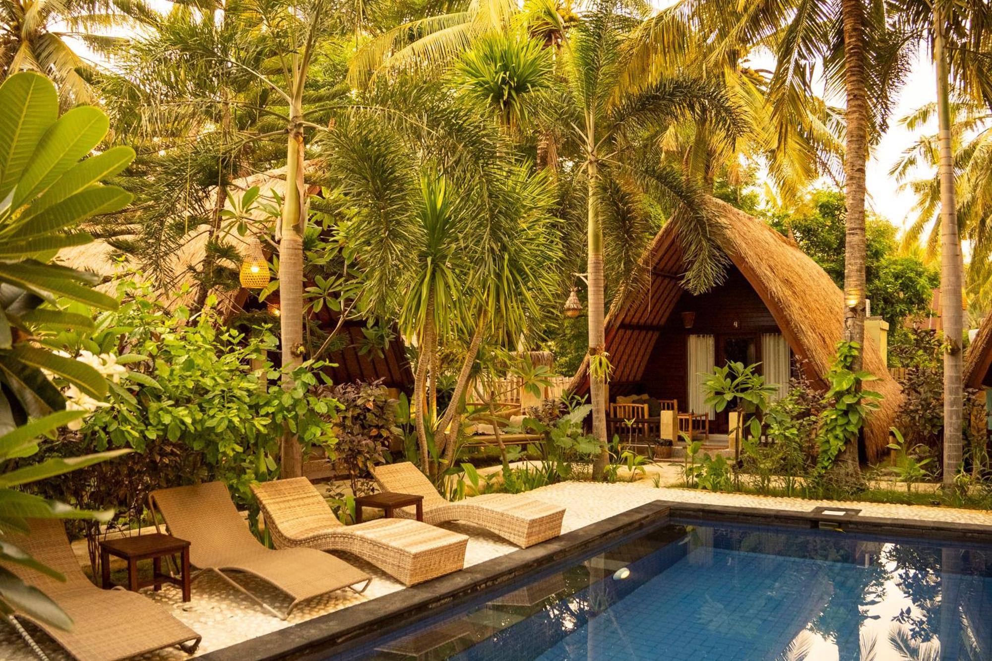 Selvatica Hotel Gili Air Bagian luar foto